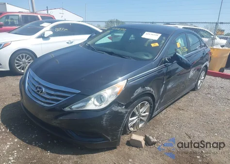 2012 Hyundai Sonata Gls z USA, uszkodzony, nr VIN 5NPEB4AC3CH372519